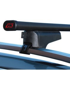 Clop G3 1100 mm + G368901 barres de toit en acier