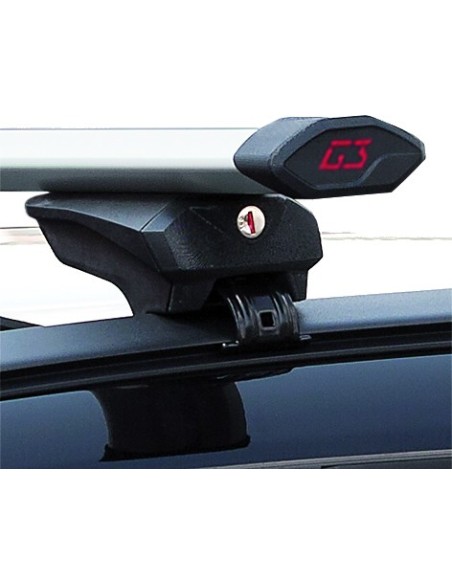 Clop Airflow G3 1270 mm + G368901 barres de toit en aluminium