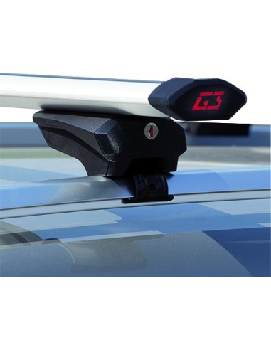 Clop Airflow G3 1270 mm + G368901 barres de toit en aluminium
