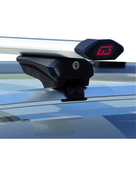 Clop Airflow G3 1270 mm + G368901 barres de toit en aluminium