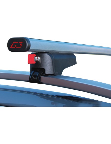 Clop G3 1270 mm  + G368901 barres de toit en aluminium
